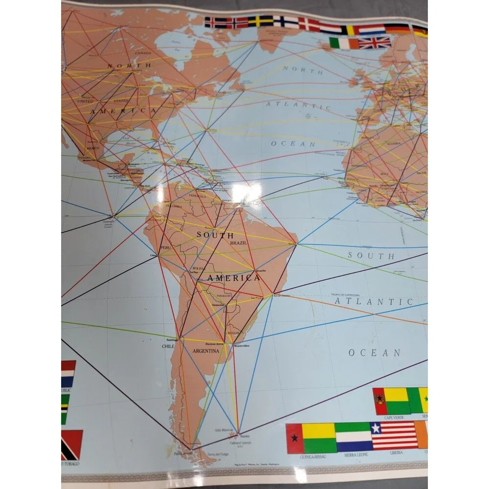 Take Off! World Edition Geography Board Game Resource Games Missing 1 Jet